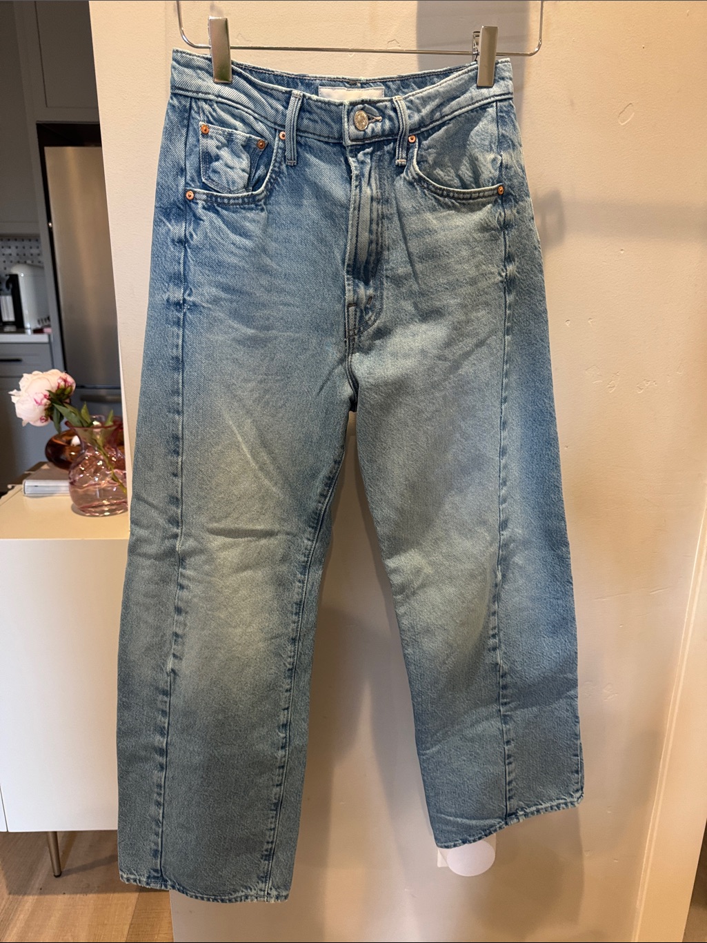 Mother Light Blue Relaxed Men's Jeans